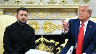 Володимир Зеленський і Дональд Трамп