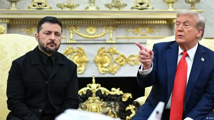 Володимир Зеленський і Дональд Трамп