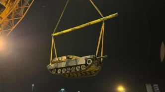 Розвантаження танків ABrams в Джілонг, фото defence.gov.au