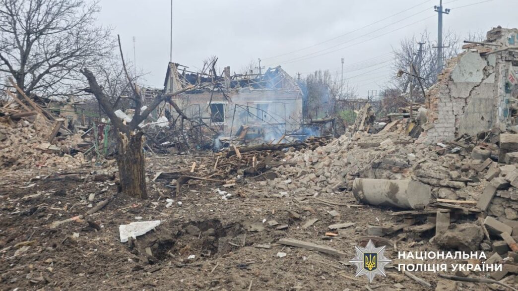Наслідки російської атаки на Донеччині