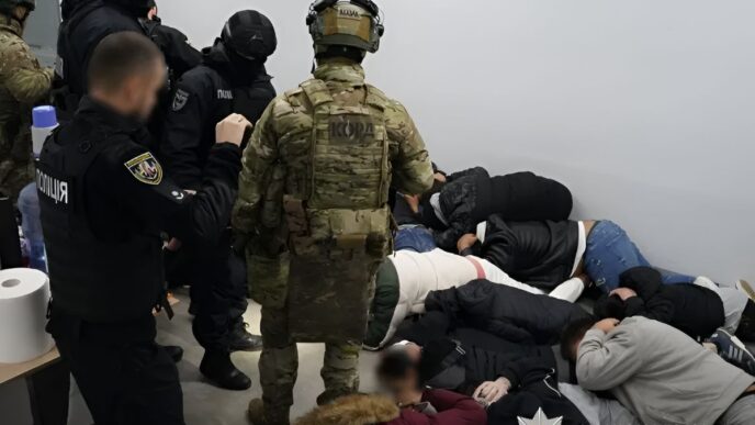 Затримання шахрайських кол-центрів