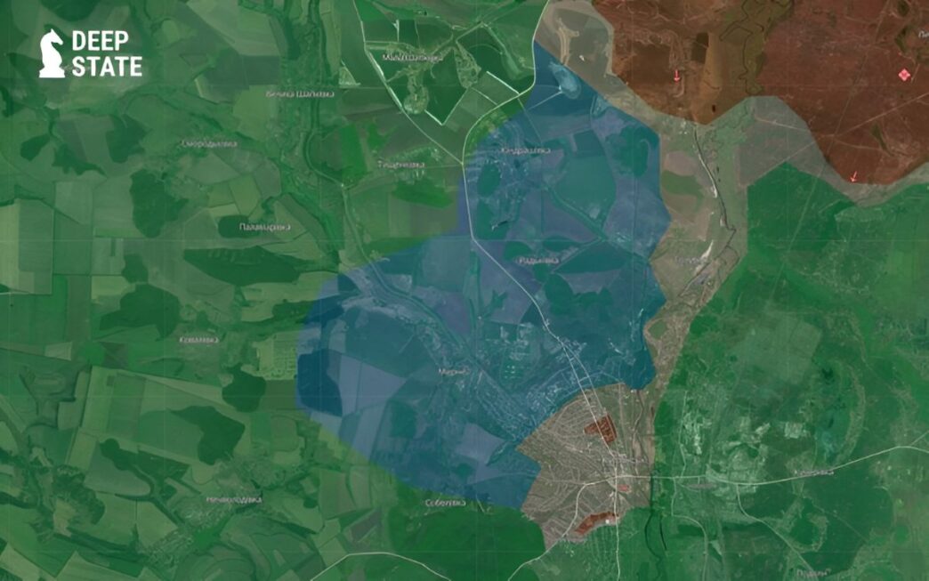 Мапа DeepState - Куп'янськ