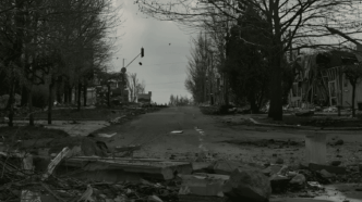 Розбита вулиця Покровська