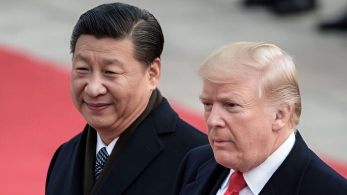 Сі Цзіньпінь та Дональд Трамп