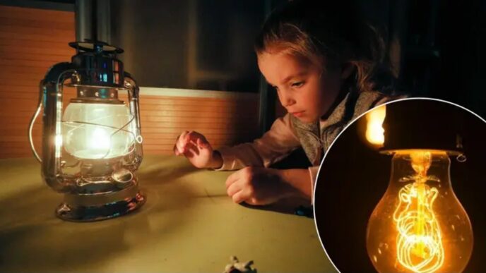 Ілюстративне зображення відключення світла