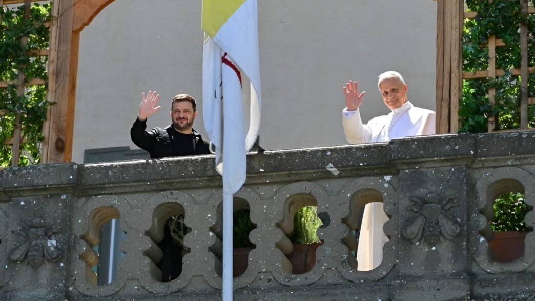 Зеленський та Папа Римський Лев XIV