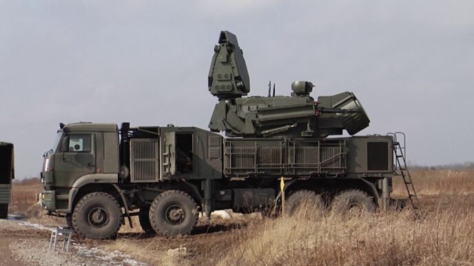 ЗРГК «Панцирь-С1»