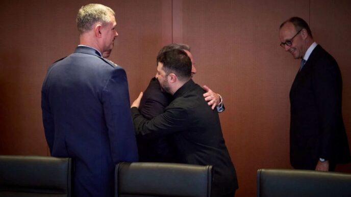 Тристороння зустріч Зеленського, Мерца і спецпосланців США Віткоффа та Кушнера в Берліні