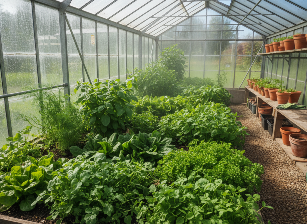 вирощування зелені в теплицях вирощування зелені в теплицях