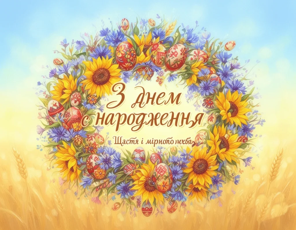 патріотичне привітання з днем народження