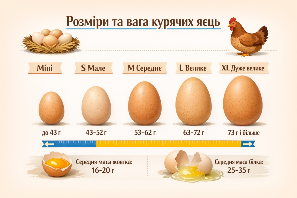 Чому дрібні яйця корисніші за великі