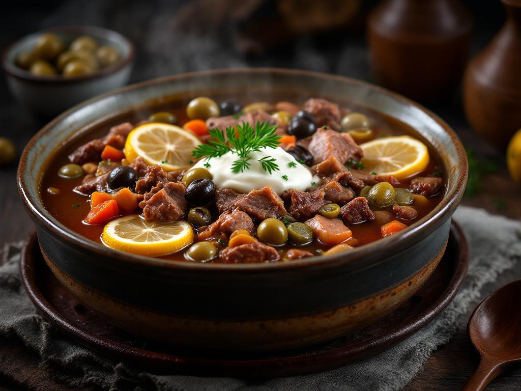 рецепт смачної солянки