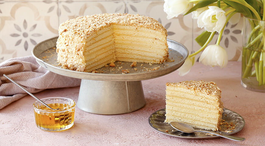 медовик простий рецепт