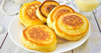 пухкі оладки на кефірі