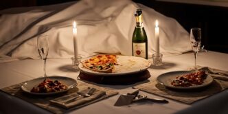 Романтична вечеря удвох вдома