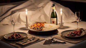 Романтична вечеря удвох вдома