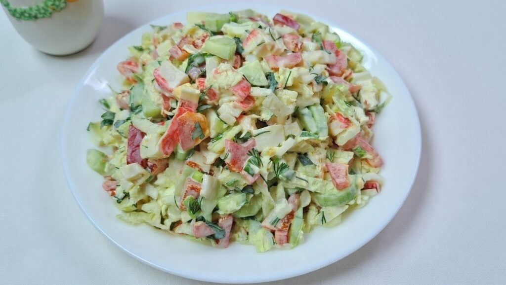 Салати з пекінської капусти