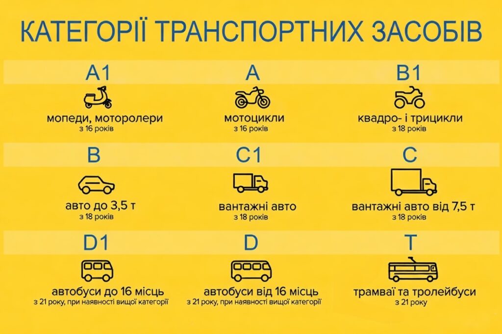 штрафи за водіння без прав