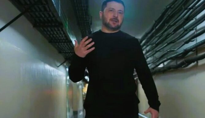 Зеленський вперше показав секретний бункер на Банковій де ховався Президент 2 роки