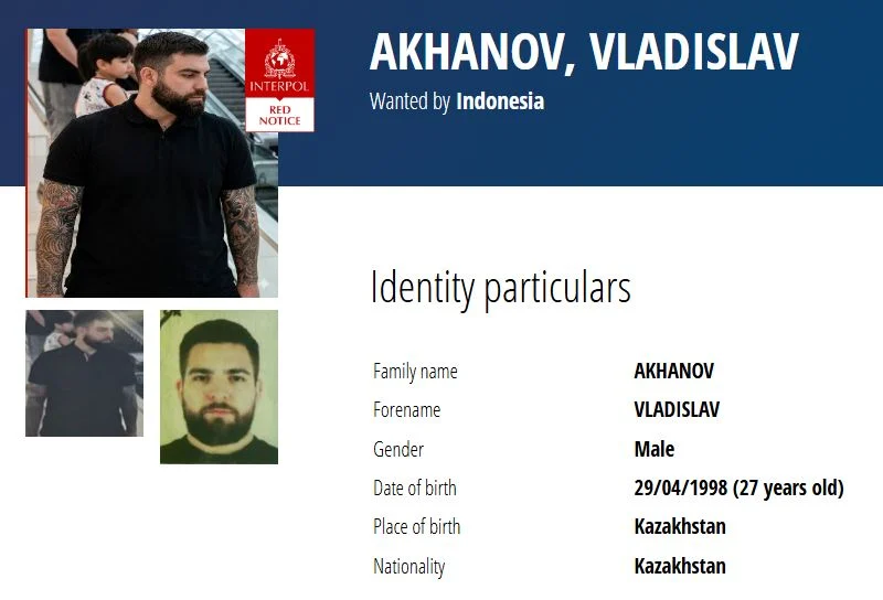Підозрювані у вбивстві Ігоря Комарова на Балі: названі всі 6 імен. Інтерпол оголосив їх у розшук 11