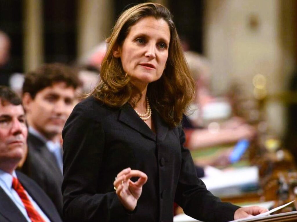 Біографія Христі Фріланд