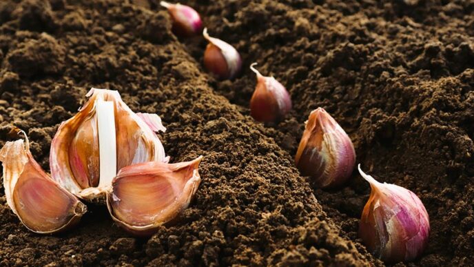 Як садити ярий часник навесні