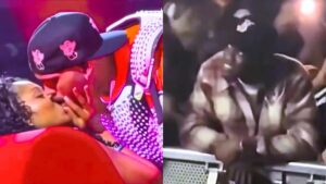 Кріс Браун поцілував заміжню фанатку на сцені