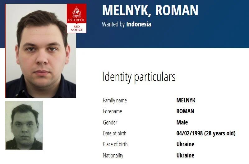 Підозрювані у вбивстві Ігоря Комарова на Балі: названі всі 6 імен. Інтерпол оголосив їх у розшук 13
