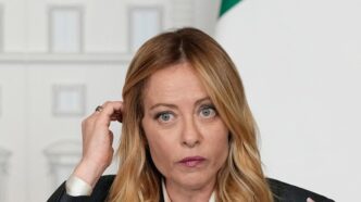 Італійська прем’єрка Джорджія Мелоні відповіла російському пропагандисту Володимиру Соловйову 9