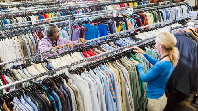 Секонд‑хенд у США: попит виріс у 9 раз 11