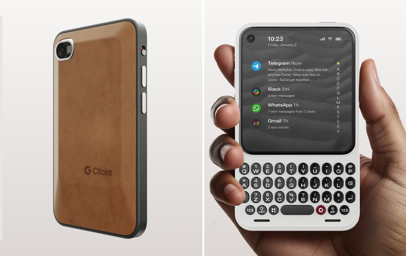 Новий Android‑смартфон з фізичною клавіатурою Clicks Communicator у 2026 р. 133