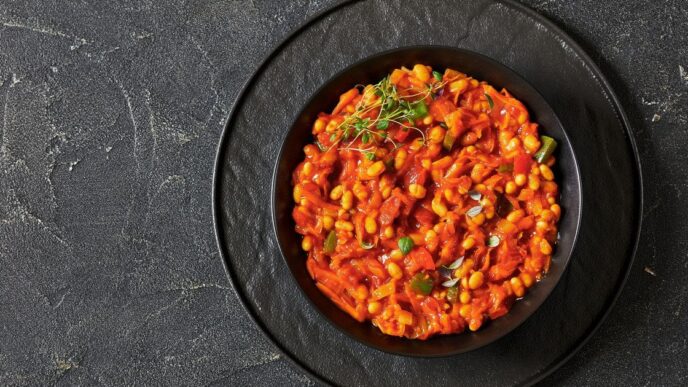 Квасоля в томатному соусі з овочами: простий та корисний рецепт 15