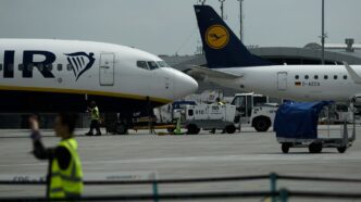 Ryanair зменшує кількість рейсів з Берліна через зростання податків та зборів 209