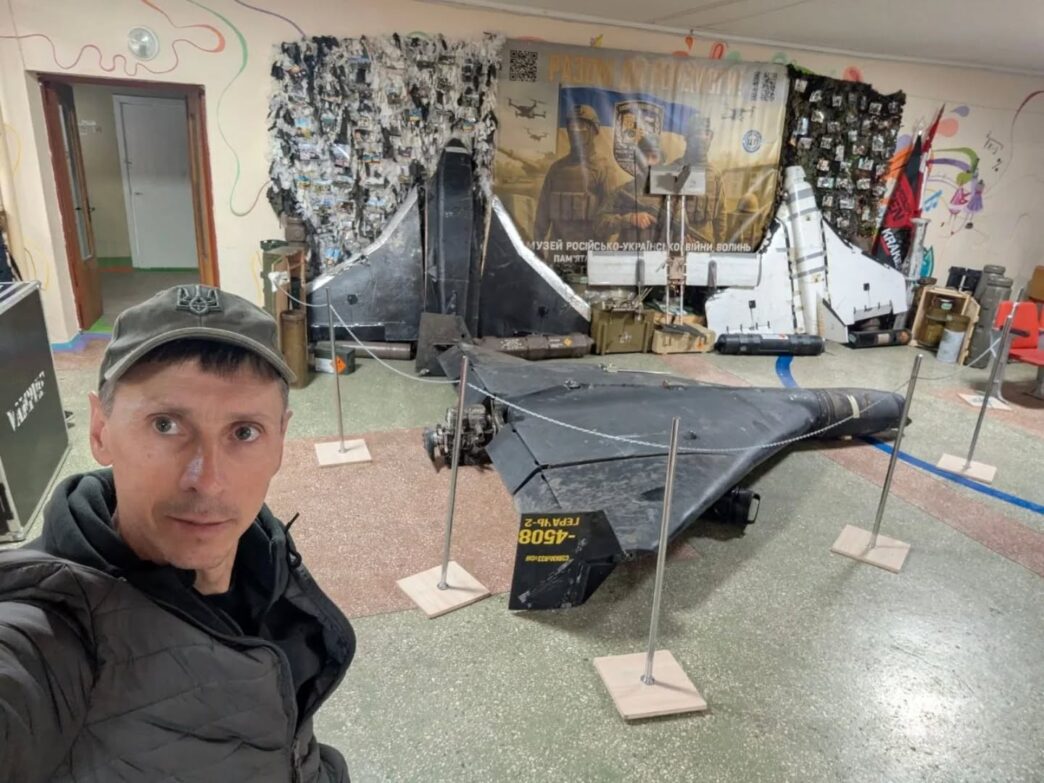 Збитий "Герань-2" на Покровському напрямку передали в музей Луцька