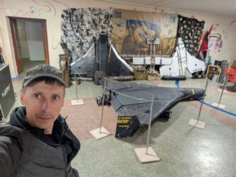 Збитий "Герань-2" на Покровському напрямку передали в музей Луцька