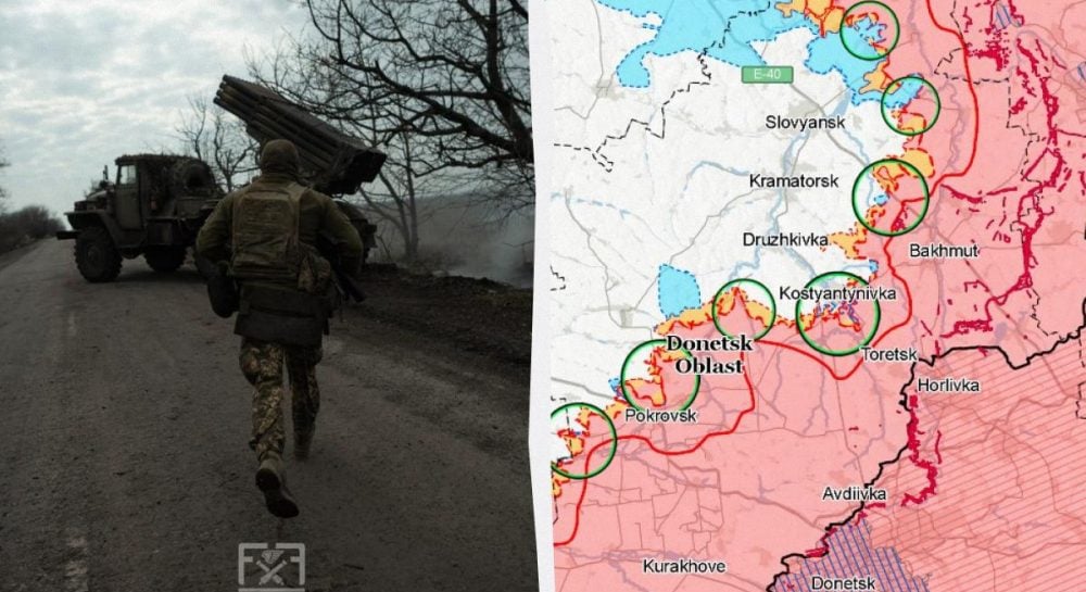 Оперативна ситуація на Донеччині: просування ЗСУ в Слов'янську та Костянтинівку, дані ISW 3