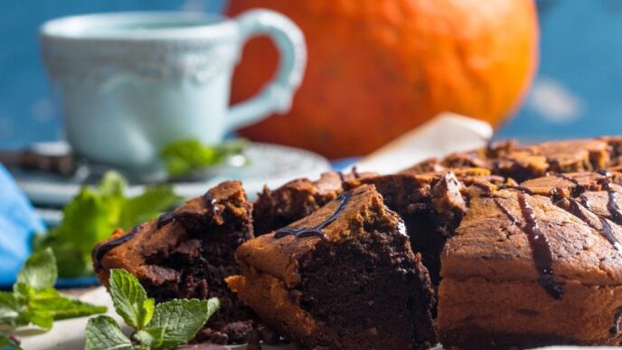 Рецепт шоколадного кексу з гарбузом — простий та корисний десерт 23