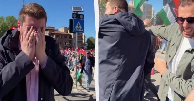 Італійські радикали напали на українських активістів під час Дня визволення 19