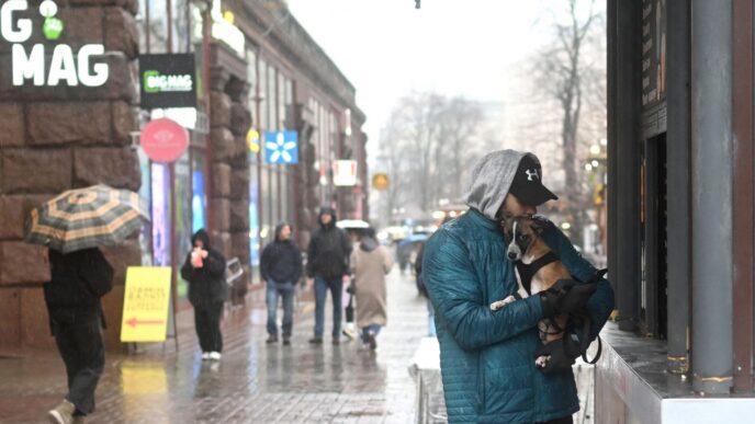 Прогноз погоди на 23 квітня 2026 р: дощі, сильний вітер і охолодження в Україні 11