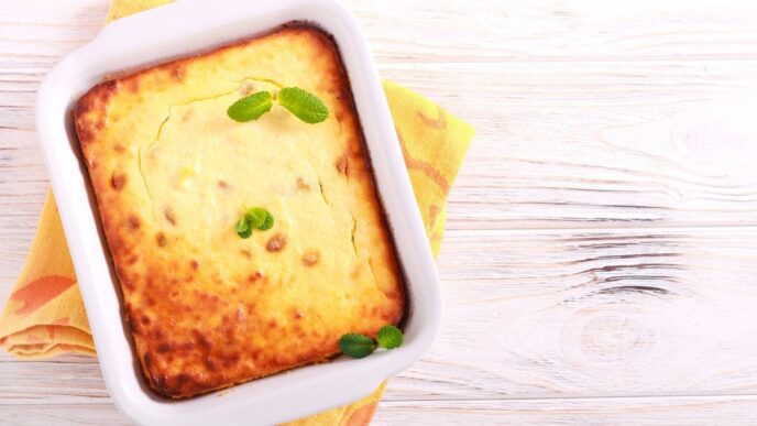 Сирна запіканка з рисом: простий рецепт традиційного дитячого десерту 5