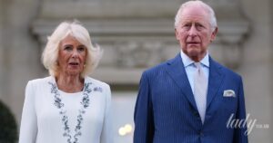 Королева Камілла змінила два образи під час першого дня візиту з королем Чарльзом у США 41