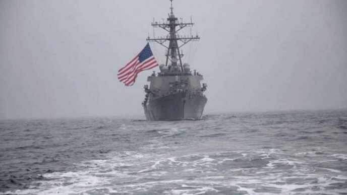 США використовують есмінці для розмінування Ормузької протоки, хоча вони не призначені для цього 7