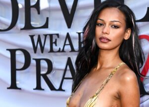 Пем Г’юз у вінтажній сукні Roberto Cavalli на прем’єрі «Диявол носить Прада 2» 33