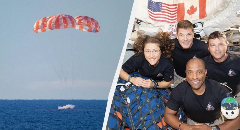 Екіпаж «Артеміда II» успішно повернувся після історичного місячного польоту 29