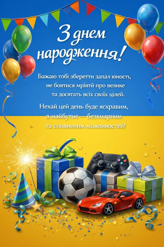 Найкращі привітання сину з днем народження: від мами, тата, бабусі, дідуся та родичів 18 Найкращі привітання сину з днем народження: від мами, тата, бабусі, дідуся та родичів 17