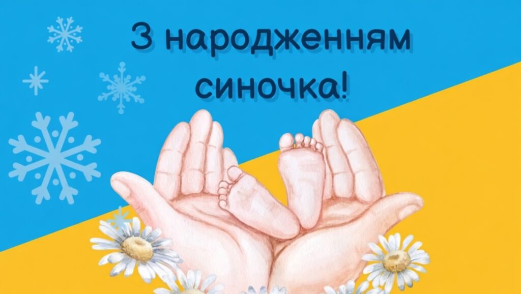20 найкращих привітань з народженням синочка. Зворушливі слова, вірші та листівки 15