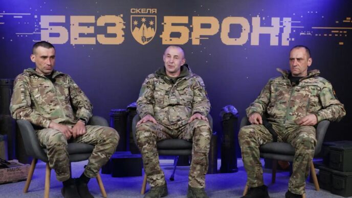 Три Герої України, один танк і залізна воля: репортаж про звитяги бійців полку «Скеля» 11