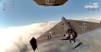 Ексклюзивні кадри з неба: Як полк «Скеля» полює на ворожі дрони над Дніпром 5