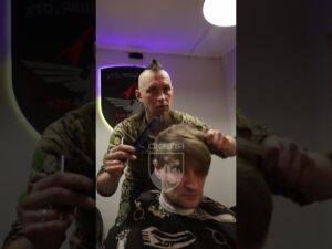 Втратив бізнес і дім, але знайшов покликання в ЗСУ: історія топ-барбера полку «Скеля» 31