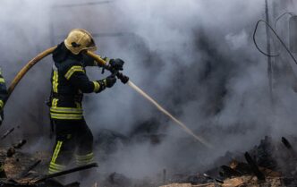 Повторний ракетний удар по рятувальниках у Полтавській області: 2 загиблі, 35 поранених 1